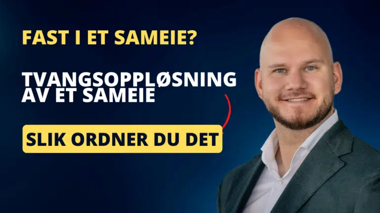 tvangsoppløsning av sameie