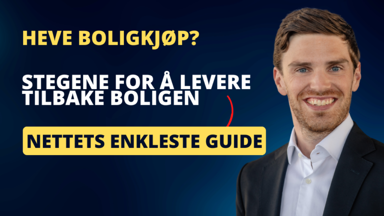 heve boligkjøp ved mangler