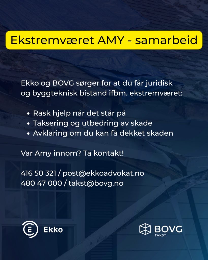 ekstremvær skade erstatning